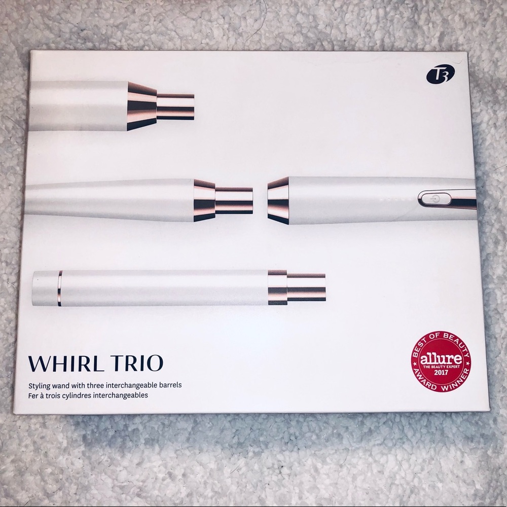 T3 Micro Whirl trio curling wand set